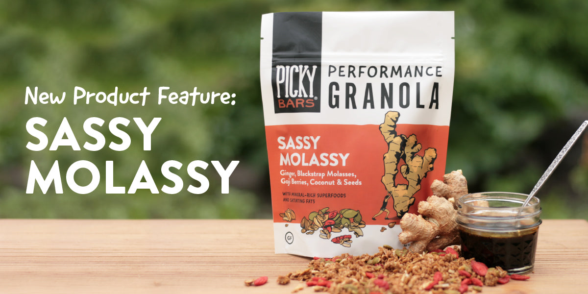 Introducing Sassy Molassy Performance Granola!
