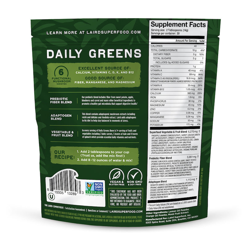 Prebiotic Daily Greens (14.8 oz)