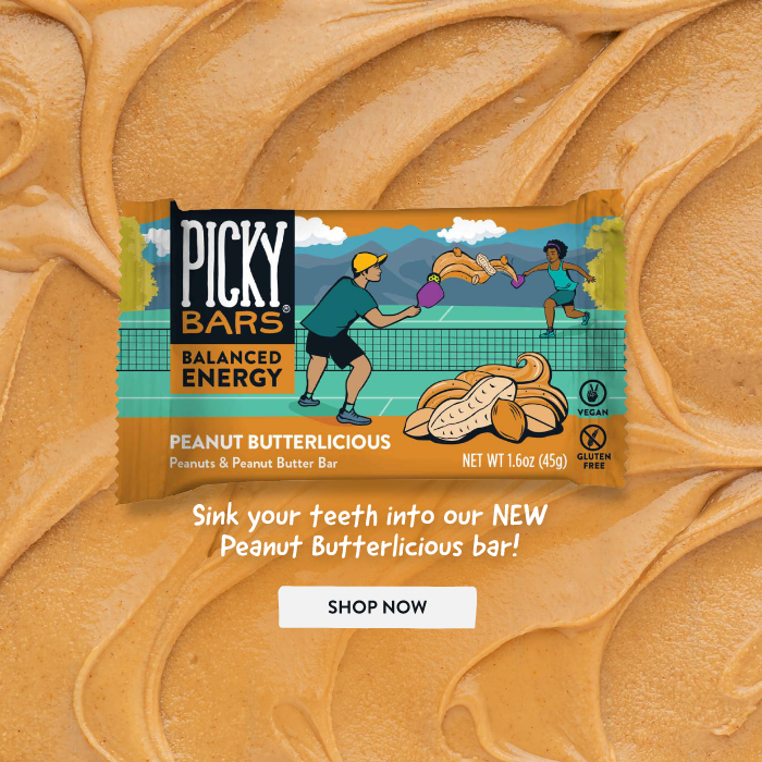 Picky Bars Real [Good] Food, Built To Fuel.
