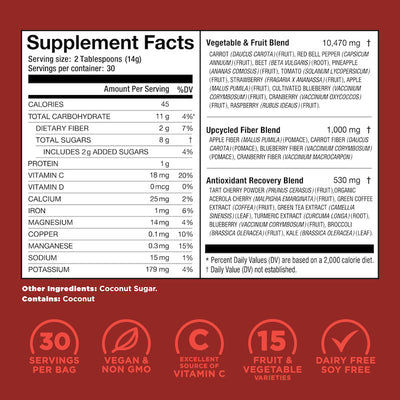 Antioxidant Daily Reds 14.8 oz