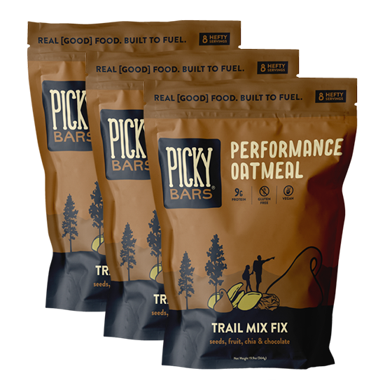 Picky Oats Performance Oatmeal - 4 Servings - How 'Bout dem Apples?