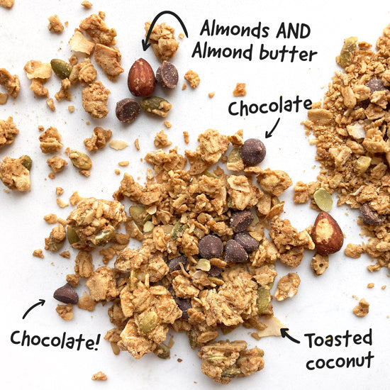 Double-Dip Coco Chip Granola