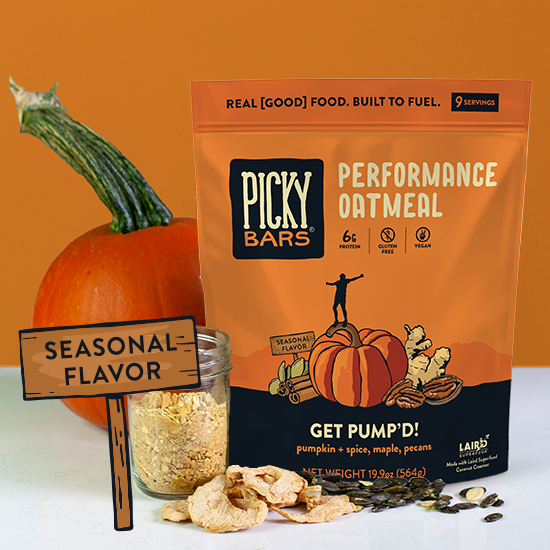 Picky Oats Performance Oatmeal - 4 Servings - How 'Bout dem Apples?